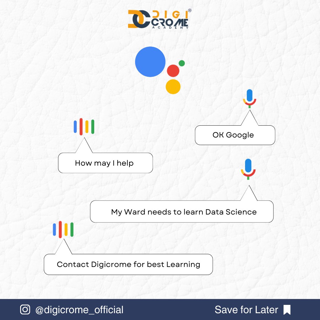 With Digicrome Academy PG Data Science Course, you can advance your career and take the next step towards becoming a data scientist.
#googleassistant #machinelearning #google #datascience #datascientist #digicrome #ai #deeplearning #Tiger3Trailer #BossSauceByNaukri #IsraelGazaWar