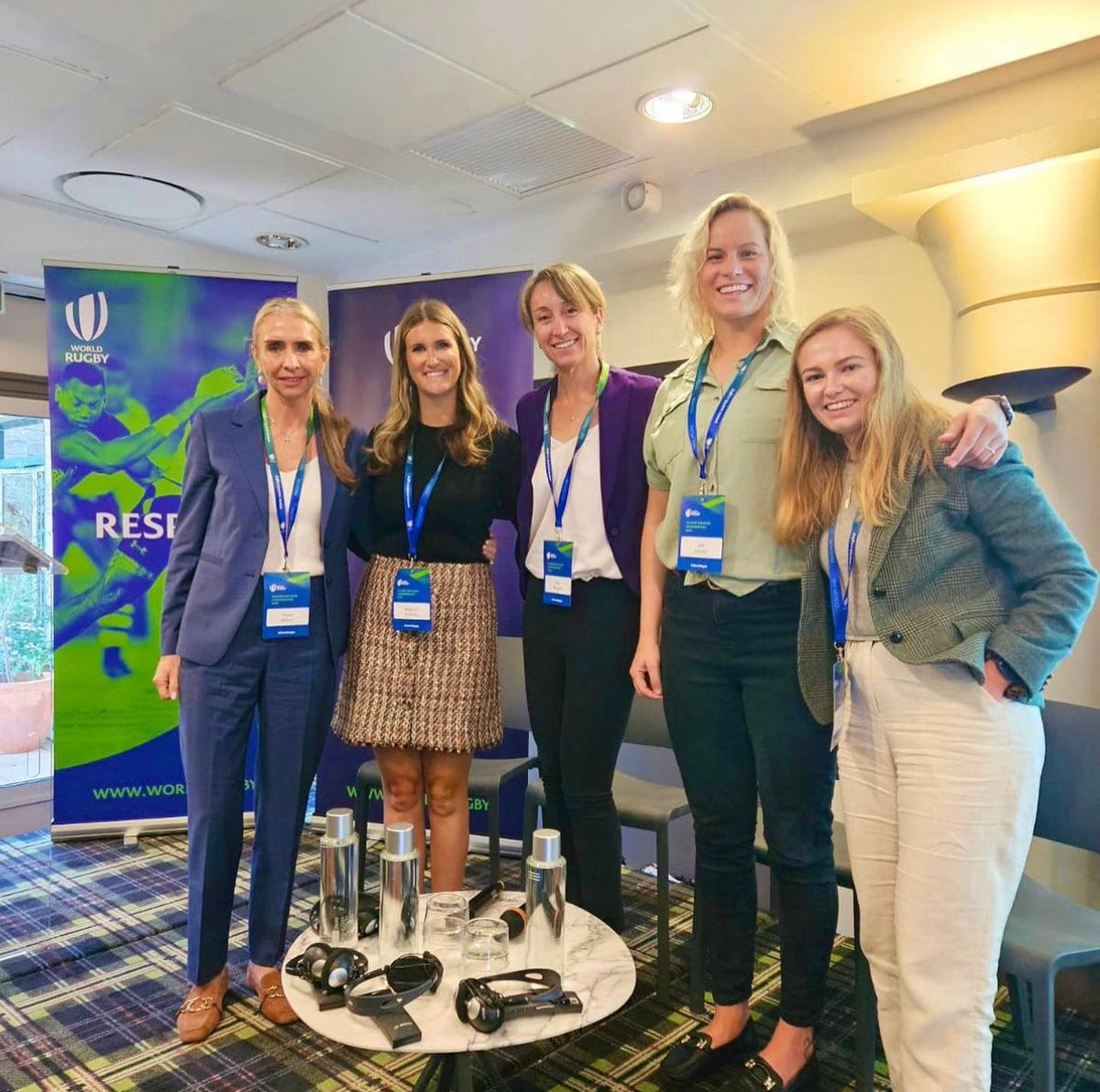 What an incredible experience speaking at the world rugby conference in Bordeaux this past week with such an amazing group for the Women’s session!