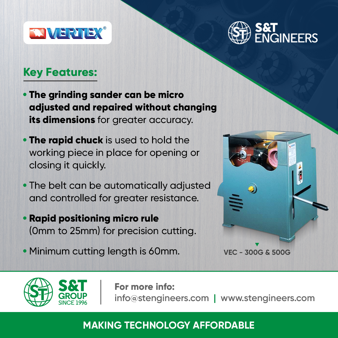 STEngineersPvt1's tweet photo. Transform Your Metal Rod Cutting Operation with the VEC 300G
Say Goodbye to the days of complex metal rod cutting. The S&amp;T Engineers Vertex Metal Rod Cutting Off Machine-VEC 300G is here to revolutionize your workshop

 #Metalworking #VertexVEC300G #CraftsmanshipMatters #machine https://t.co/PASWdiJrj5