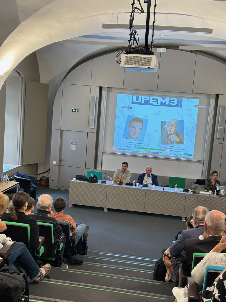 Fondation Université de Montpellier (@fondationum) on Twitter photo Salle comble pour la 3eme Université Populaire Edgar Morin sur le thème de la vulnérabilité et la pensée complexe. Ouverture par <a href="/n_giraudeau/">Nicolas Giraudeau</a>, président de la <a href="/FondationUM/">Fondation Université de Montpellier</a>, pour la chaire Reliance en Complexité. Merci à <a href="/BanquePopSud/">Banque Populaire Sud</a> pour le soutien financier Salle comble pour la 3eme Université Populaire Edgar Morin sur le thème de la vulnérabilité et la pensée complexe. Ouverture par <a href="/n_giraudeau/">Nicolas Giraudeau</a>, président de la <a href="/FondationUM/">Fondation Université de Montpellier</a>, pour la chaire Reliance en Complexité. Merci à <a href="/BanquePopSud/">Banque Populaire Sud</a> pour le soutien financier