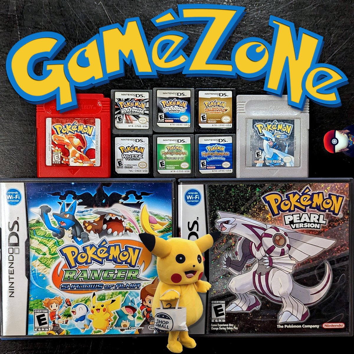 TheGameZoneGZ's tweet photo. TJi! #pokemonred #pokemonplatinum #pokmeondiamond #pokemonheartgold #pokemonwhite #pokemonmysterydungeonexplorersofsky #pokemonmysterydungeonbluerescueteam #pokemonsilver #pokemonrangershadowsofalmia #pokemonpearl #pokemon #pokemongames #dsgames #gameboygames #nintendodsgames https://t.co/DzciWxfbFd