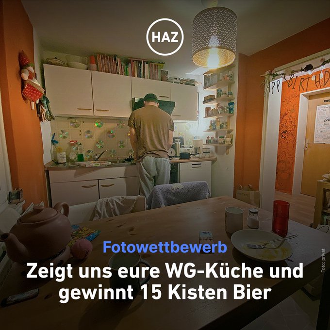 Schon lange keine WG-Party mehr gefeiert? 🥳  Wir suchen Hannovers coolste WG-K&uuml;che! Beim Wettbewerb k&ouml;nnt<a href="/tag/israel"class="tags"><span>#israel</span></a><a href="/tag/hamas"class="tags"><span>#hamas</span></a><a href="/tag/hannover"class="tags"><span>#hannover</span></a>