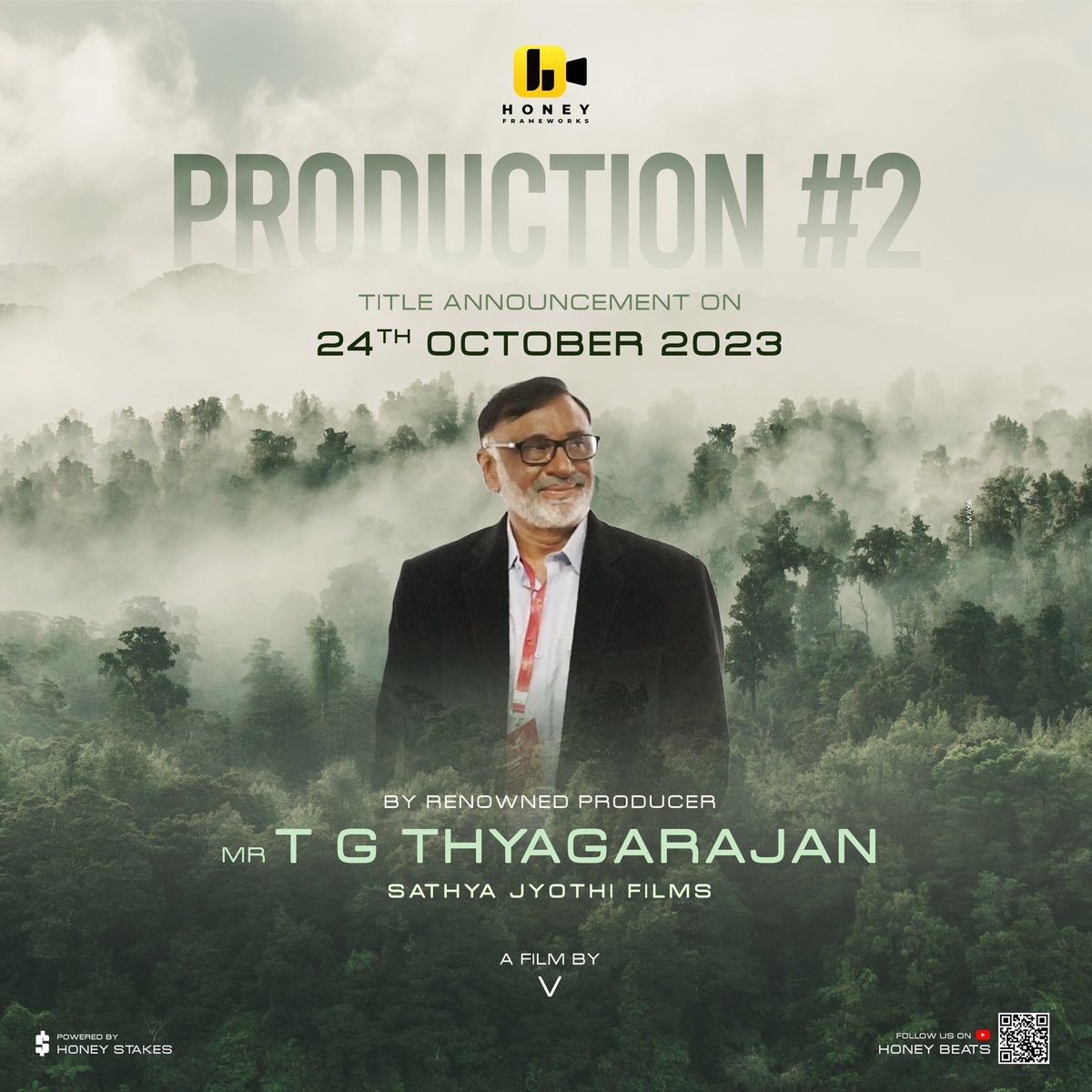 Nikil Murukan (@onlynikil) on Twitter photo The Happening & Aesthetic Visionary Producer <a href="/SathyaJyothi/">Sathya Jyothi Films</a> <a href="/TGThyagarajan/">TG Thyagarajan</a>
revealing the title of
#HoneyFrameworks <a href="/honeybeats_/">Honey Beats</a> #Production2 on 24th October
Directed by <a href="/AndTheNameIsV/">V Labs ans Solutions</a>
Interesting & Impressive Updates Soon…
#HFW #V #HoneyStakes
<a href="/onlynikil/">Nikil Murukan</a> #NM The Happening & Aesthetic Visionary Producer <a href="/SathyaJyothi/">Sathya Jyothi Films</a> <a href="/TGThyagarajan/">TG Thyagarajan</a>
revealing the title of
#HoneyFrameworks <a href="/honeybeats_/">Honey Beats</a> #Production2 on 24th October
Directed by <a href="/AndTheNameIsV/">V Labs ans Solutions</a>
Interesting & Impressive Updates Soon…
#HFW #V #HoneyStakes
<a href="/onlynikil/">Nikil Murukan</a> #NM