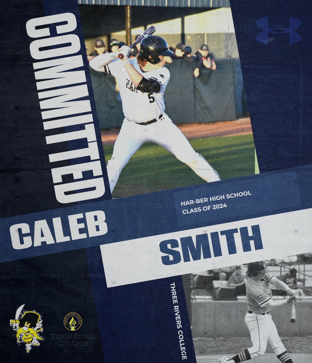 HARBERBSB's tweet photo. Congratulations Caleb Smith on your Commitment to Three Rivers Jr. College!!! We're proud of you!!! @CalebSmith27 https://t.co/xzF3QNNfiX