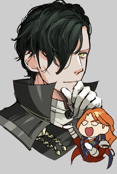 ヒューベルトとちびフェル
#FE3H 