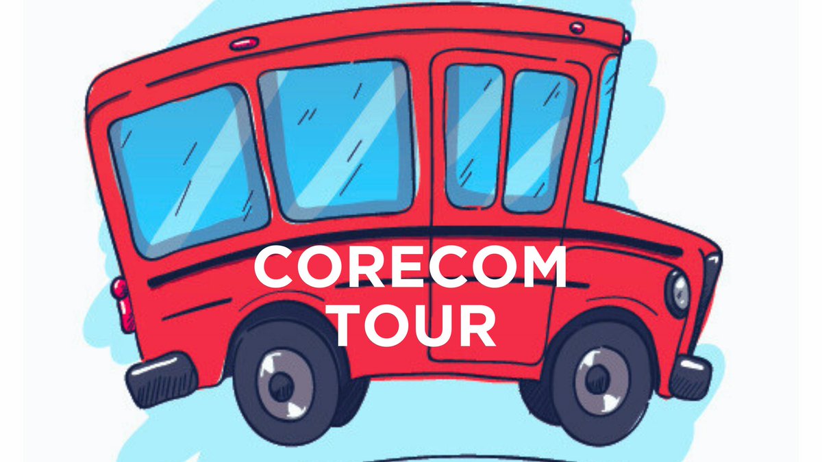 CORECOM TOUR Parte la prima campagna di ascolto e informazione, organizzata in collaborazione l’Unione Province Italiane. Ci recheremo in ogni provincia per illustrare tutto quello che facciamo per i cittadini toscani. Info >corecom.toscana.it/-/19-ottobre.-…

#corecomtoscana