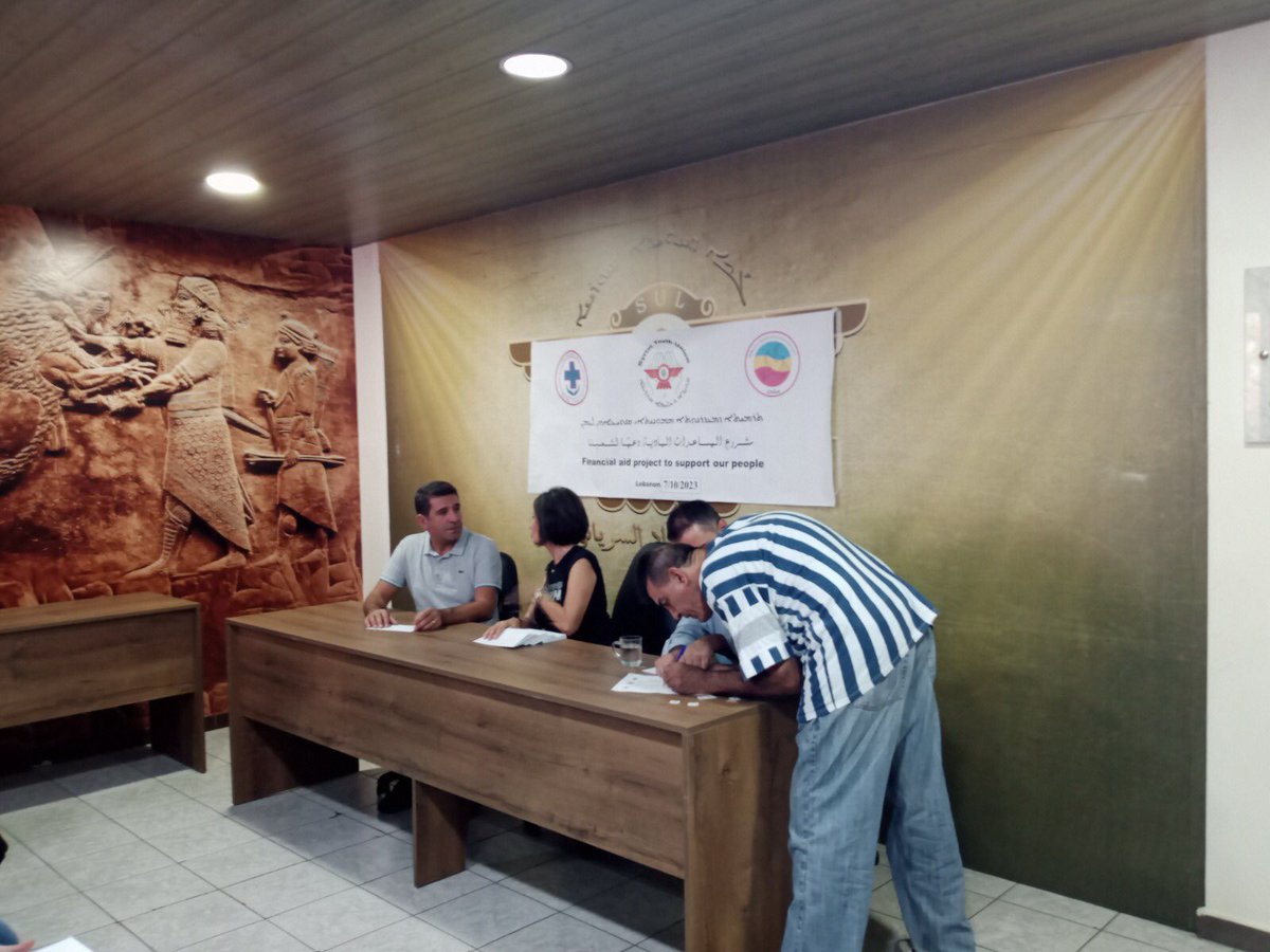 SCross_Schlomo's tweet photo. The economic situation in #Lebanon is not new to any of us. People are experiencing hard times. We distributed food vouchers in #Beirut for those in need. https://t.co/aIvlD9Z0FK