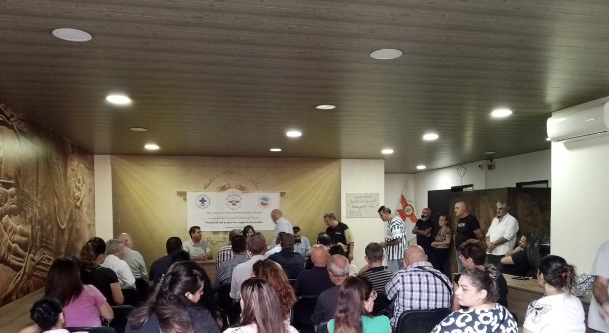 SCross_Schlomo's tweet photo. The economic situation in #Lebanon is not new to any of us. People are experiencing hard times. We distributed food vouchers in #Beirut for those in need. https://t.co/aIvlD9Z0FK