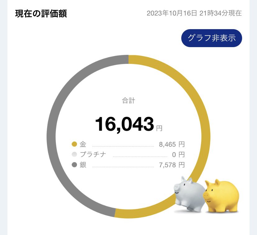 sakura_fire0805's tweet photo. 私は田中貴金属で純金積み立てと、純銀積み立てを行っています☺️✨

毎月コツコツ定額購入しているので個人的にはインデックス投資に似ている気がします٩(๑❛ᴗ❛๑)۶

数十年後に立派な資産になったらいいなと思っています(๑˃̵ᴗ˂̵)

いつか現物を手にしてみたいものです⚱️

始める際に「紹介コード」↓コード入れていただくとお互いQUOカードがもらえますのでぜひ☺️✨
【F508451880】
