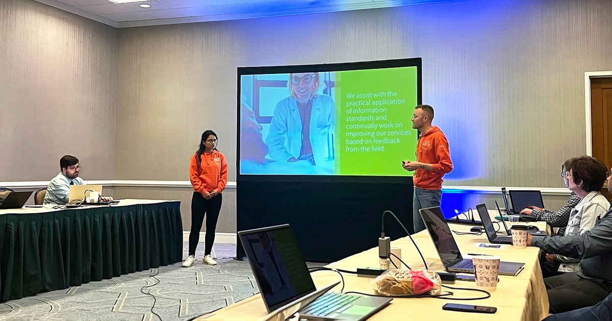 𝘜𝘪𝘵𝘯𝘰𝘥𝘪𝘨𝘪𝘯𝘨: 𝘱𝘳𝘢𝘢𝘵 𝘮𝘦𝘵 𝘰𝘯𝘴 𝘮𝘦𝘦 𝘰𝘱 𝘥𝘦 𝘏𝘓7 𝘞𝘎𝘔 𝘕𝘓 - 9 𝘕𝘰𝘷𝘦𝘮𝘣𝘦𝘳, 13:30 - 15:00𝘶
 
Meld je aan voor de #HL7 WGM, deel je inzichten en werk samen aan de toekomst van internationale standaarden.
linkedin.com/posts/nictiz_h…