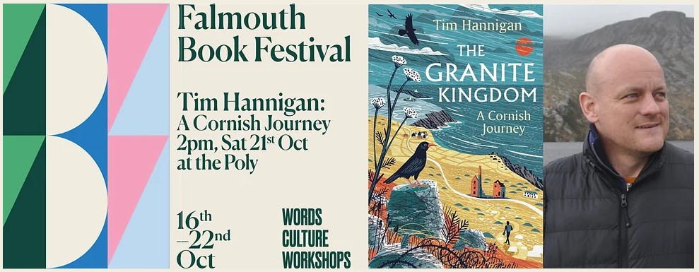 Coming up on Saturday: the final stop on my #TheGraniteKingdom tour for the year, at @BookFalmouth. And @ESDale77 is in the interviewer's chair for this one, so it should be a particularly fun conversation...
falmouthbookfestival.com/timhannigan