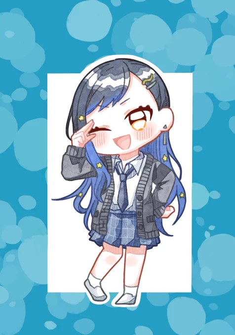 新しい制服の杏ちゃん! #prsk_FA