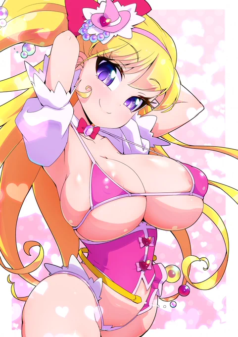 #おっぱいのでかい絵を描くのでフォローしてくださいそこまで大きくはないです。 