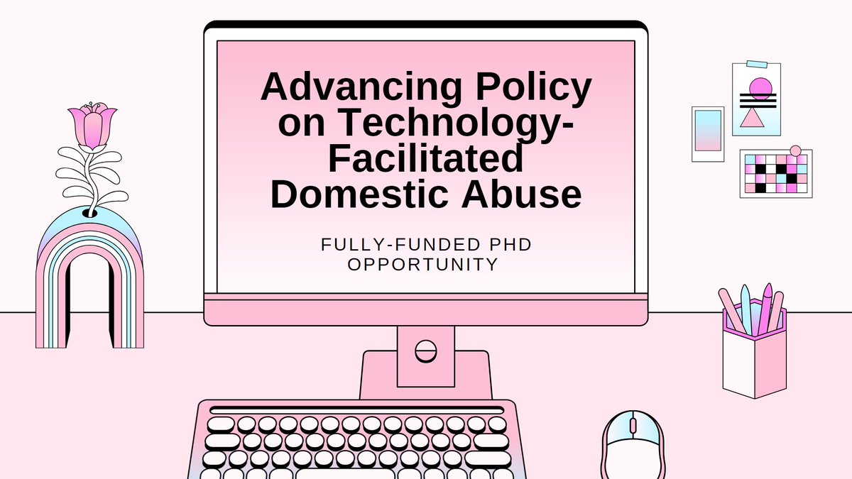 PhD Opportunity at @uclcs in our #Gender & #Tech (#GIoT) Research Team: 👉Advancing #Policy on Technology-Facilitated Domestic Abuse (#TechAbuse) ▪️ Funded position ▪️ You will work with Domestic Abuse Commissioner’s Office (@CommissionerDA) ➡️More info: ucl-epsrc-dtp.github.io/2024-25-projec…