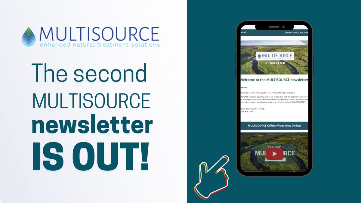 🌱Introducing the SECOND edition of the MULTISOURCE newsletter! 

🚀As the project celebrates 2 years🎉 of innovation, we're thrilled to bring you up-to-date insights on project results, recent events, and more. 

👇Check the newsletter at the link below👇
buff.ly/3ZTWrz3