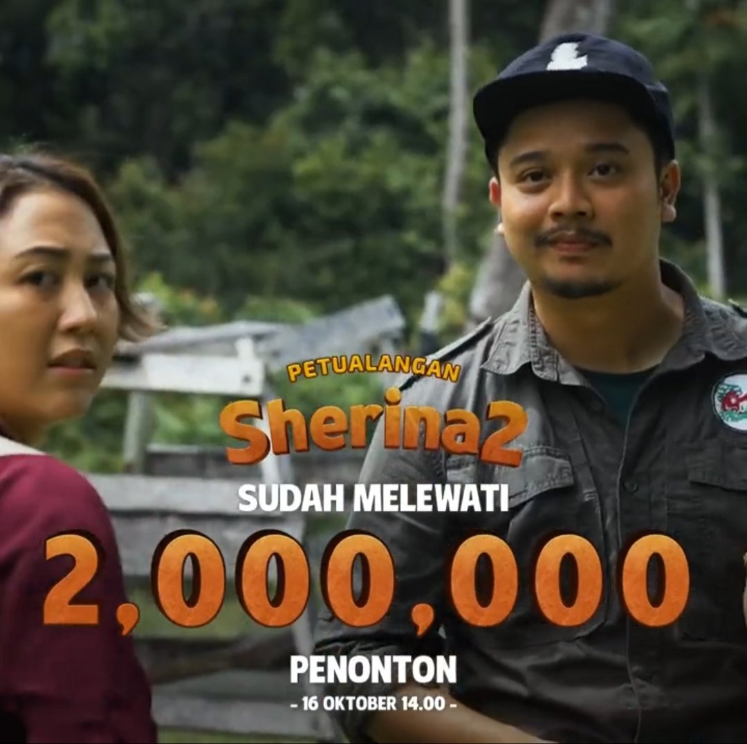 HabisNontonFilm's tweet photo. Petualangan Sherina 2 udah 2 juta penonton!

1-10, seberapa puas kamu sama filmnya? https://t.co/saahj1HcgK