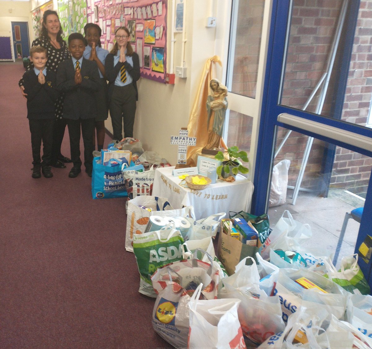 Our Lady of Perpetual Succour Primary School (@olopsprimary) on Twitter photo Thanks to all our families for your kind harvest donations that have now been greatly received by <a href="/BBFoodbank/">Bestwood & Bulwell Foodbank</a>. <a href="/OLoLChaplaincy/">Our Lady of Lourdes CMAT Chaplaincy</a> Thanks to all our families for your kind harvest donations that have now been greatly received by <a href="/BBFoodbank/">Bestwood & Bulwell Foodbank</a>. <a href="/OLoLChaplaincy/">Our Lady of Lourdes CMAT Chaplaincy</a>