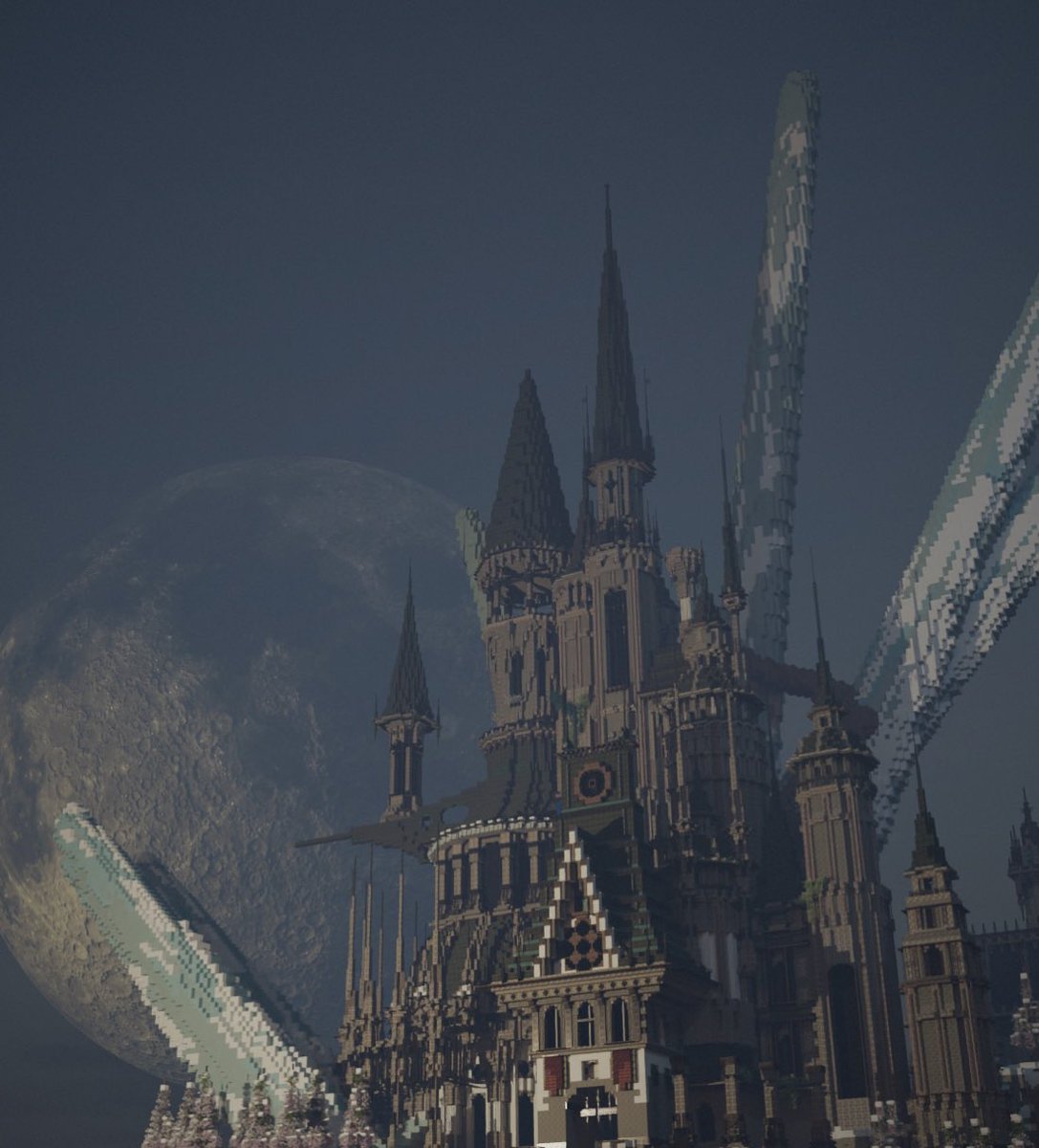 『Old castle of Ice crystals』

build with:<a href="/chi_nasz/">.</a> 

 #マイクラ建築勉強会
 #Minecraftbuilds