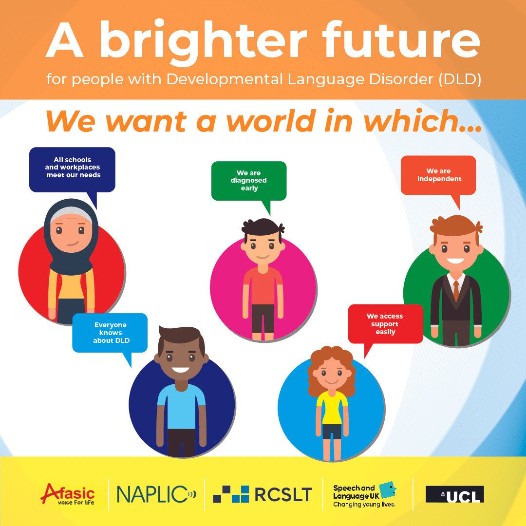 Afasic has been working with NAPLIC, RCSLT and Speech and Language UK  alongside people with Developmental Language Disorder (DLD) and their families to launch a new vision for the future 

afasic.org.uk/wp-content/upl…

afasic.org.uk