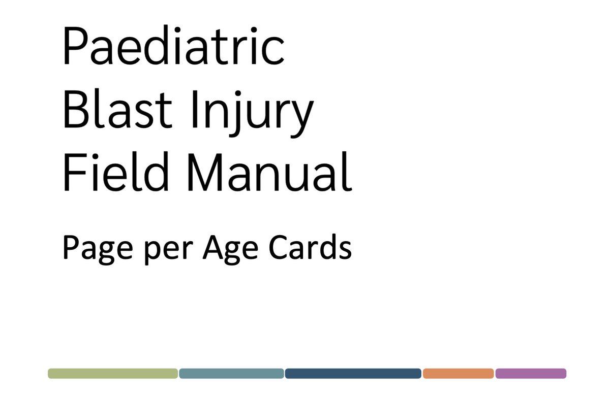 Dont forget to use our Page per Age Cards, an essential tool in the treatment of critically injured children alongside the PBI manual. Medications, weight and equipment pre-calculated based on age. imperial.ac.uk/media/imperial…