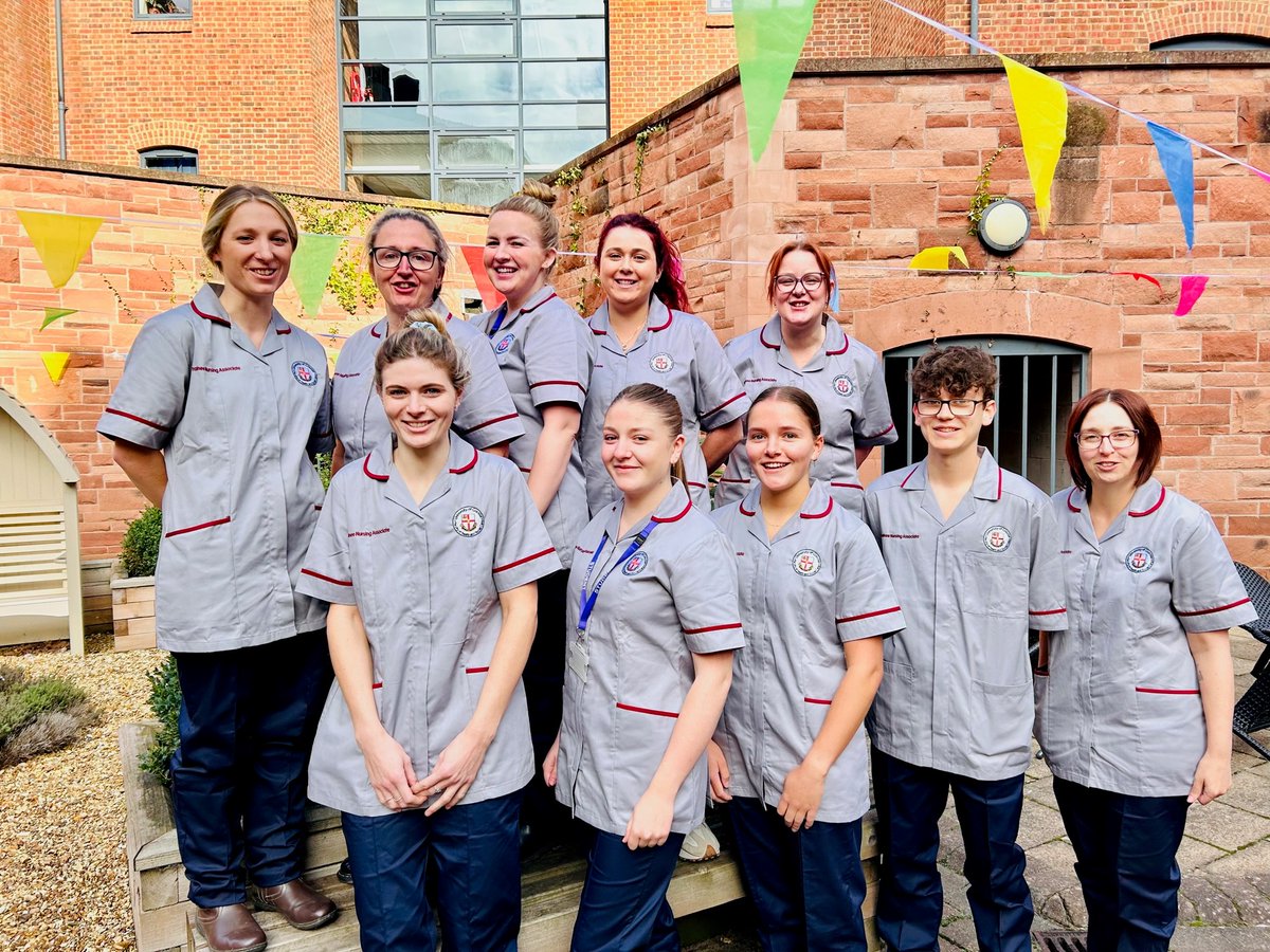 Our third cohort of Trainee Nurse Associates started their training back in September, at University Centre Shrewsbury, part of the University of Chester. We wish them the best of luck for their studies!