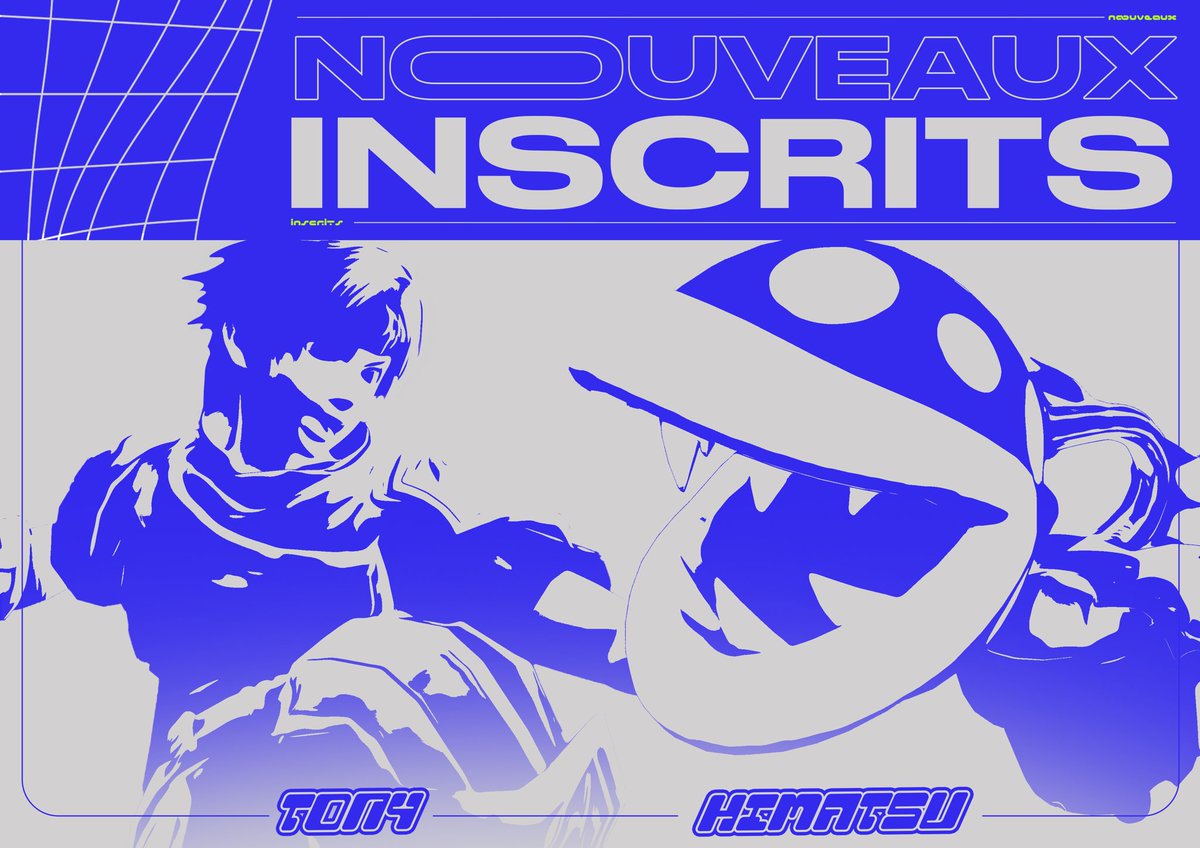 CrocoCorp🐊 (@crococorp_) on Twitter photo Et on continue les annonces exceptionnelles !
<a href="/TonyClackos/">TonyClackos</a> nous fait l’honneur de se déplacer pour la CrocoCup 3 !
Il y aura également <a href="/HimatsuXII/">Illusion86</a> qui compte bien réitérer l’exploit de sa précédente performance !
Pour vous inscrire, c’est ici : start.gg/Crococup Et on continue les annonces exceptionnelles !
<a href="/TonyClackos/">TonyClackos</a> nous fait l’honneur de se déplacer pour la CrocoCup 3 !
Il y aura également <a href="/HimatsuXII/">Illusion86</a> qui compte bien réitérer l’exploit de sa précédente performance !
Pour vous inscrire, c’est ici : start.gg/Crococup