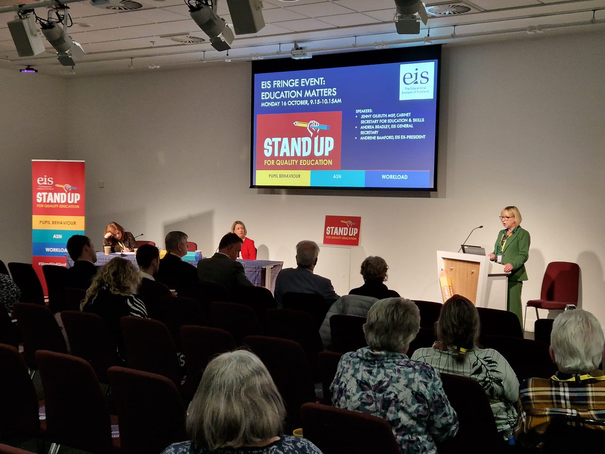EISUnion's tweet photo. Teachers in Scotland need the government to deliver its promise and confirm that the 90 minutes a week will be given to teachers for preparation and marking..... we've also highlighted the need for urgent action to address the violence &amp; distressed behaviour in our schools... https://t.co/v68VIUPEop