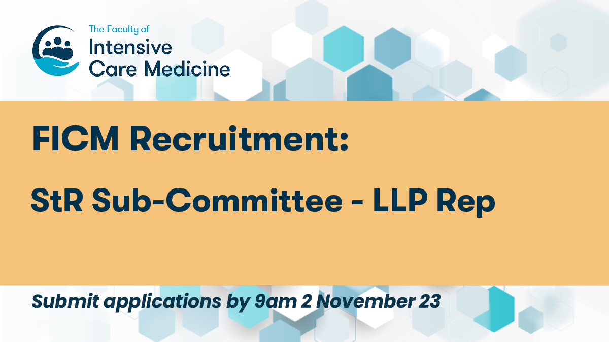 Join us! We are recruiting a LLP rep for our StR Sub-Committee. bit.ly/46QQG7n Deadline for nominations 2 November.