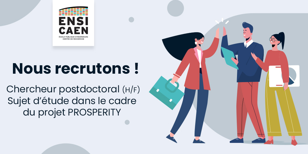 ENSICAEN (@ensicaen) on Twitter photo #EMPLOI | Un poste de chercheur postdoctoral (H/F) au sein du laboratoire <a href="/CRISMAT_CNRS/">CRIStallographie et Sciences des MATériaux</a> est à pourvoir à partir du 1er février 2024 pour un CDD de deux ans. En savoir plus : ensicaen.nous-recrutons.fr/poste/tlxi719d… #EMPLOI | Un poste de chercheur postdoctoral (H/F) au sein du laboratoire <a href="/CRISMAT_CNRS/">CRIStallographie et Sciences des MATériaux</a> est à pourvoir à partir du 1er février 2024 pour un CDD de deux ans. En savoir plus : ensicaen.nous-recrutons.fr/poste/tlxi719d…