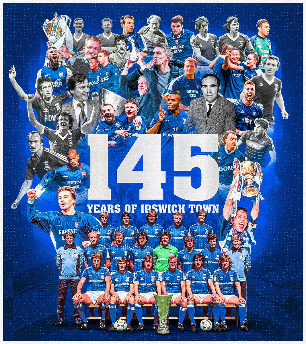 145 years of Ipswich Town. 

#itfc