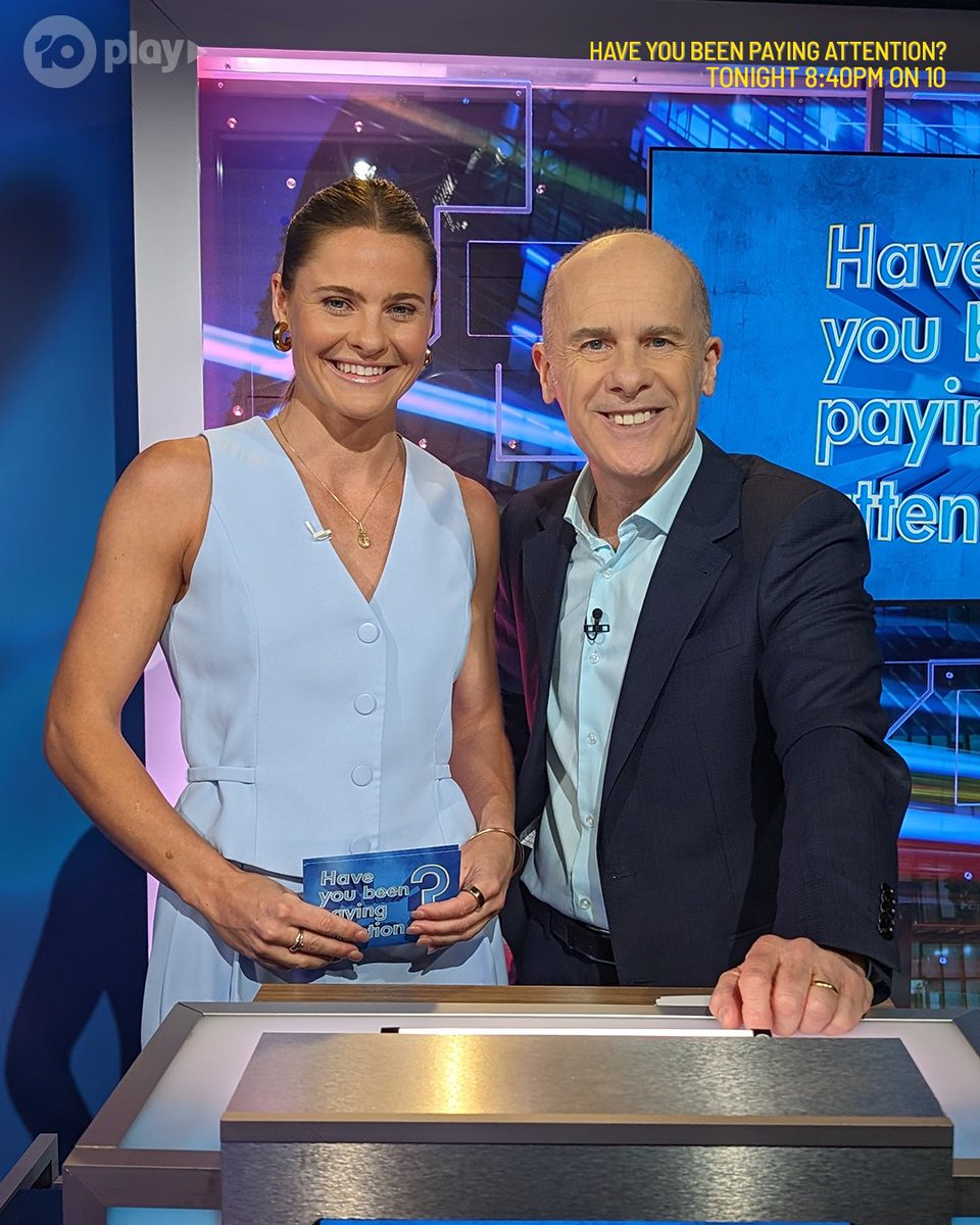 We've got a cracking lineup tonight plus two very special Guest Quizmasters @EmmaWatkinsfilm & @ninakennedy_ have some questions ready to go. #HYBPA 8:40 tonight on Channel 10