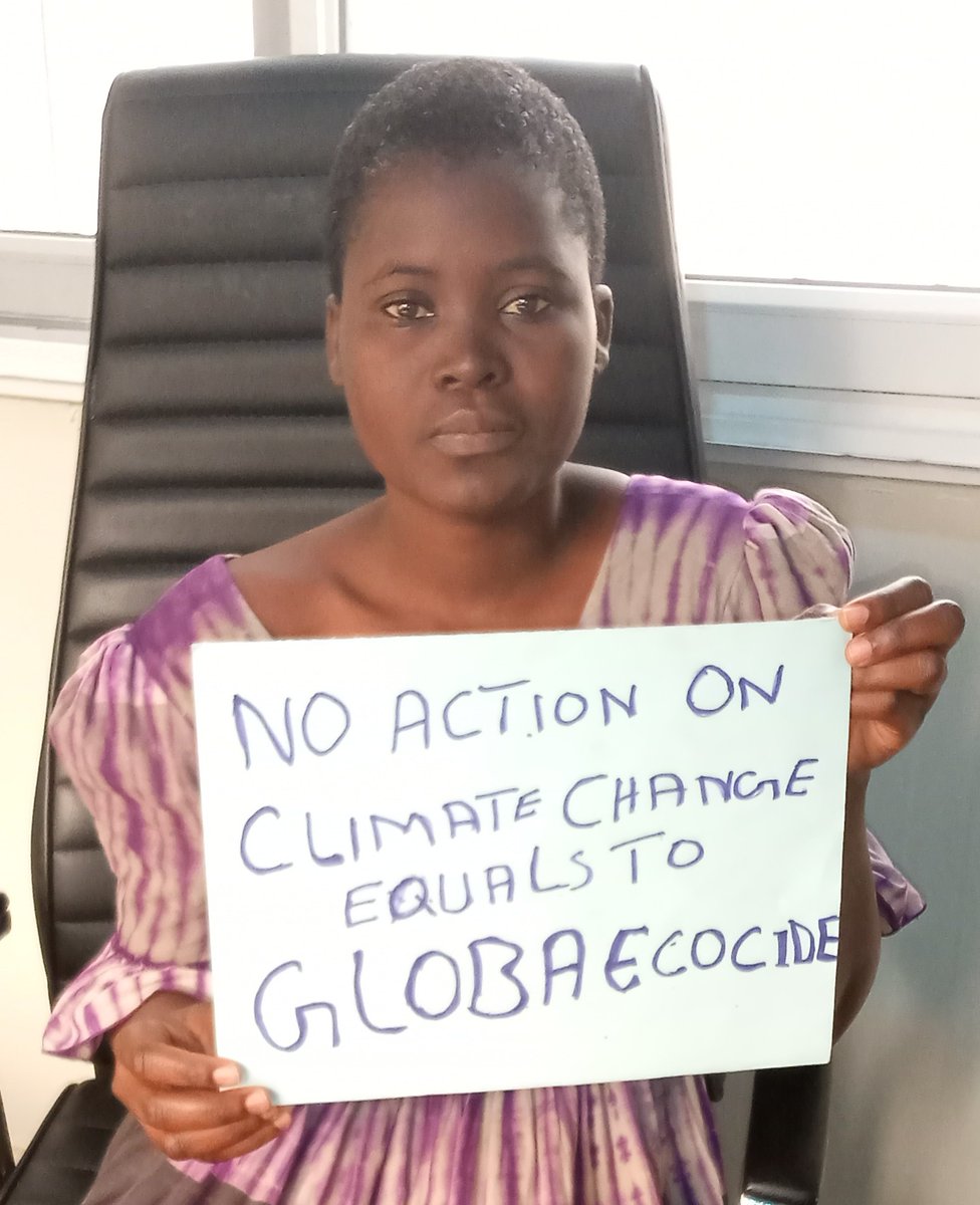 No Action  On Climate Change Equals to 'Global Ecocide' *Global Genocide*
Non Time To Wait, End Ecocide 
@StopEcocide 
#LestsMakeNoiseForClimateJustice 
#EndEcocide 
#ClimateJusticeNow
#ActAgainstEarthBurning
#NoPlanetB
@FridaysTogo @opastogo 
@Fridays4future
@ActNow