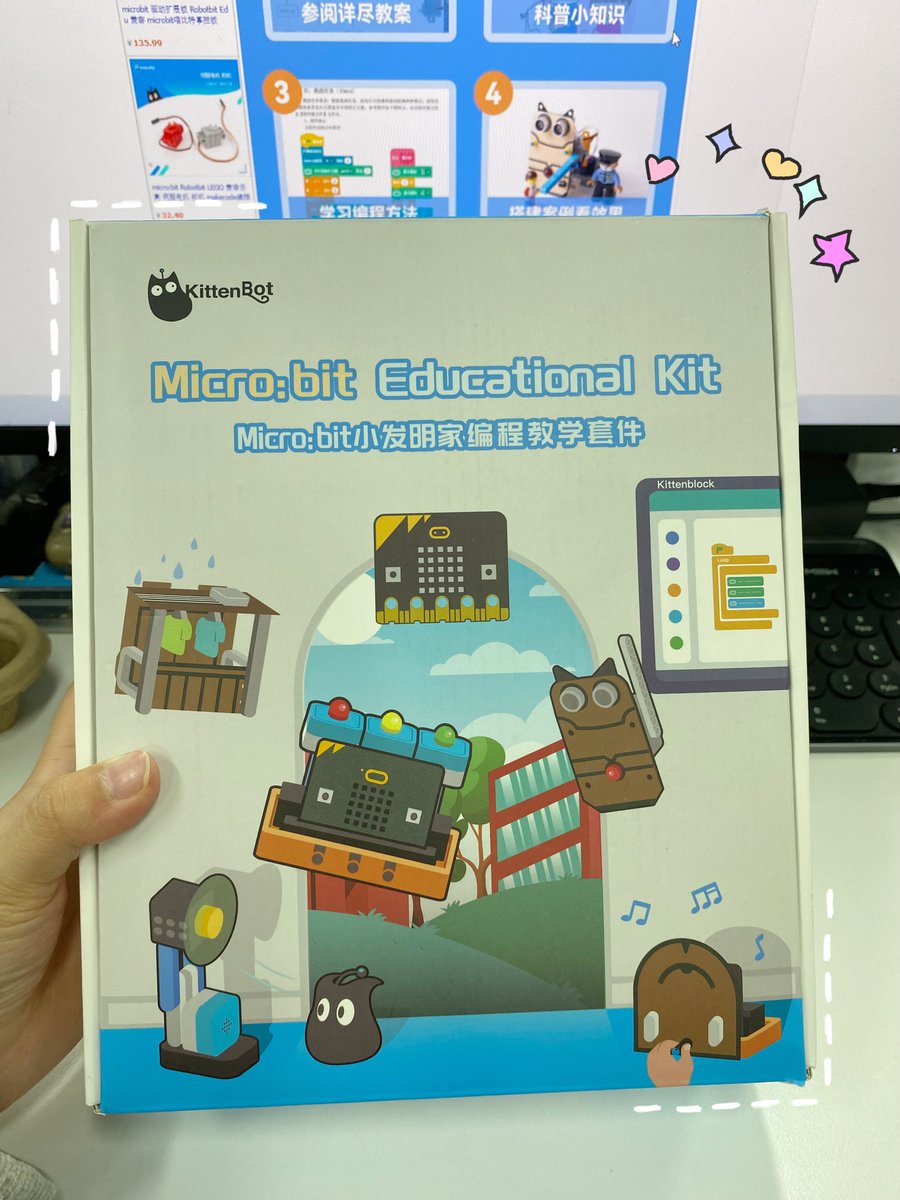 KittenBot1's tweet photo. 😍I'm crazy! More than 10 creative project samples have aroused my enthusiasm for DIY!!!
📌Get it https://t.co/r7CFoXx6NV

#kittenbot #microbit #makecode #stem #education #tech #coding #kids #codingtoys https://t.co/vKAFhoncva