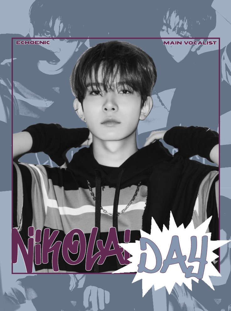 ECHOENIC_THEBND's tweet image. ͏

͏

    #ECHOENIC  OUR SHINING STAR
      MAIN VOCALIST, NIKOLAI DAY ! 

͏