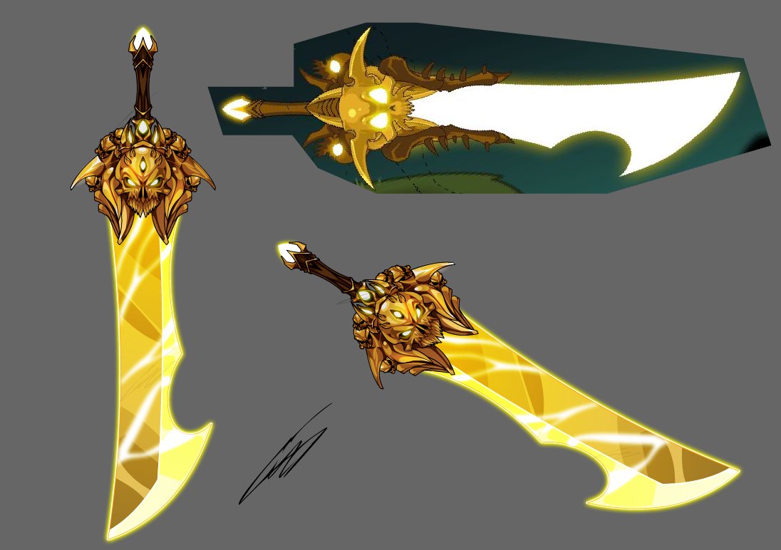 Evolved Dragon Blade - AQW