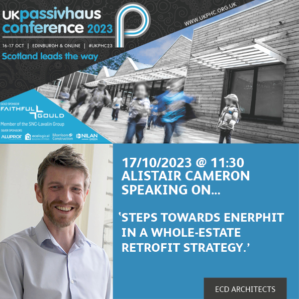 Catch Alistair Cameron tomorrow at 11:30, speaking at the UK <a href="/PassivhausTrust/">Passivhaus Trust</a> Conference!

#UKPHC23 #EDINBURGH #passivehouse #sustainability