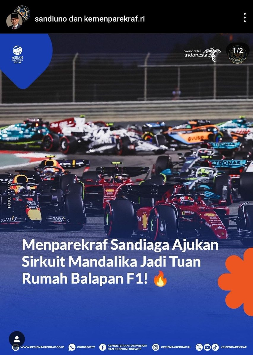 F1 Speed Indonesia tweet media