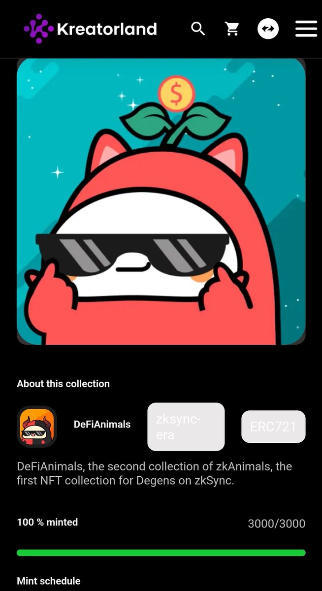 cryptomoonnight's tweet photo. กาวนี้เหมือนจะแรงจริงแหะ DeFiAnimals
Mint Out เรียบร้อย 🔥🔥🔥
แอดลืมกดรอบ Public 🥹🥹
@ZkAnimals @Kreatorland
.
👍 โปรดติดตาม Cryptomoonnight เพื่อไม่ให้พลาดข่าวสารดีๆแบบนี้น้า
.
#zksyncEra #zkAnimals #NEWS #AirdropCrypto #Cryptomoonnight https://t.co/UgIS9ruiQh