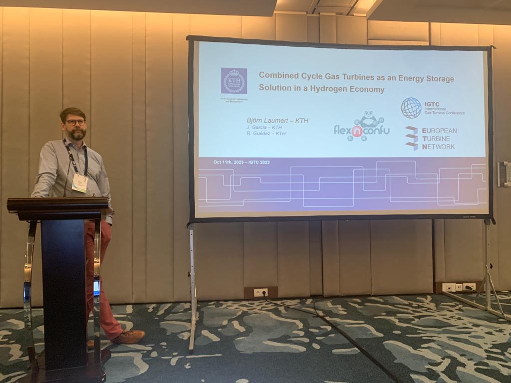 FLEXnCONFU (@flexnconfu) on Twitter photo 📢New dissemination event for FLEXnCONFU!
🎙️At last week <a href="/etngasturbine/">ETN Global</a> International Gas Turbine Conference, <a href="/KTHuniversity/">KTH Royal Institute of Technology</a> presented a paper on "Combined Cycle Gas Turbines as an Energy Storage Solution in a Hydrogen Economy" 📰
#gasturbines #energytransition #hydrogen 📢New dissemination event for FLEXnCONFU!
🎙️At last week <a href="/etngasturbine/">ETN Global</a> International Gas Turbine Conference, <a href="/KTHuniversity/">KTH Royal Institute of Technology</a> presented a paper on "Combined Cycle Gas Turbines as an Energy Storage Solution in a Hydrogen Economy" 📰
#gasturbines #energytransition #hydrogen