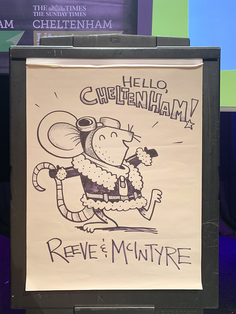 Big thanks to everyone who came to see my co-author @philipreeve1 and me, and talk all things Adventuremice at #CheltLitFest this weekend! 
New blog: jabberworks.livejournal.com/915268.html 🐭✍️

@cheltfestivals @waterstones @DFB_storyhouse 
@jojames100 @USLSchool @IVSchool @frashutc