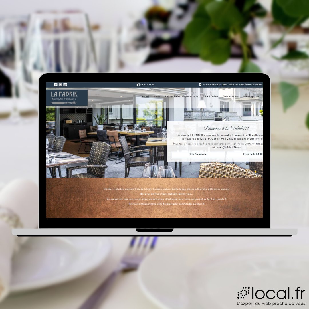 local_fr's tweet photo. Les restaurants aussi ont besoin d'un site internet pour attirer de nouveaux clients.

Et si vous faisiez confiance à https://t.co/kMu1Btrbom pour réaliser le site internet qui correspond à vos envies ?

Découvrez 3 de nos partenaires, pour vous donner des idées : https://t.co/BtCWuZnhah