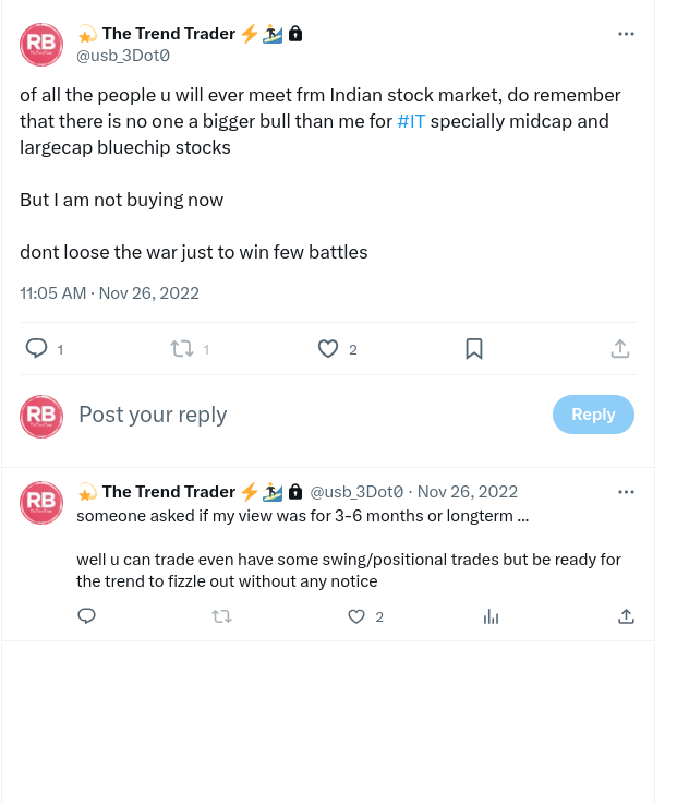 gr8Ranju's tweet image. From time 2 time, retails have been constantly fed by financial media about IT but look at what I said long time back some one and half year ago

As they say, dont teach ur daddy to fu... 😎 #hporb
