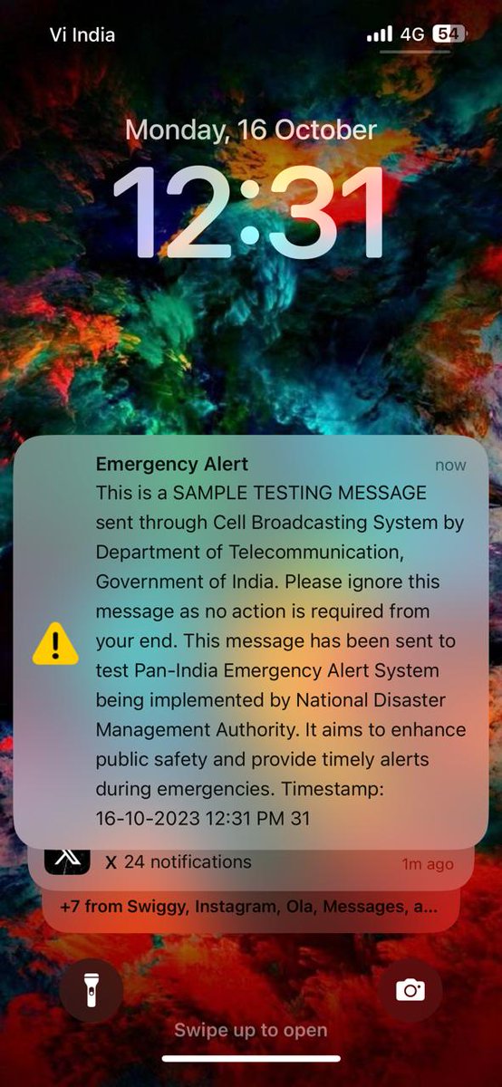 Millions in Gujarat receive Test Message as part of Pan-India Emergency Alert System