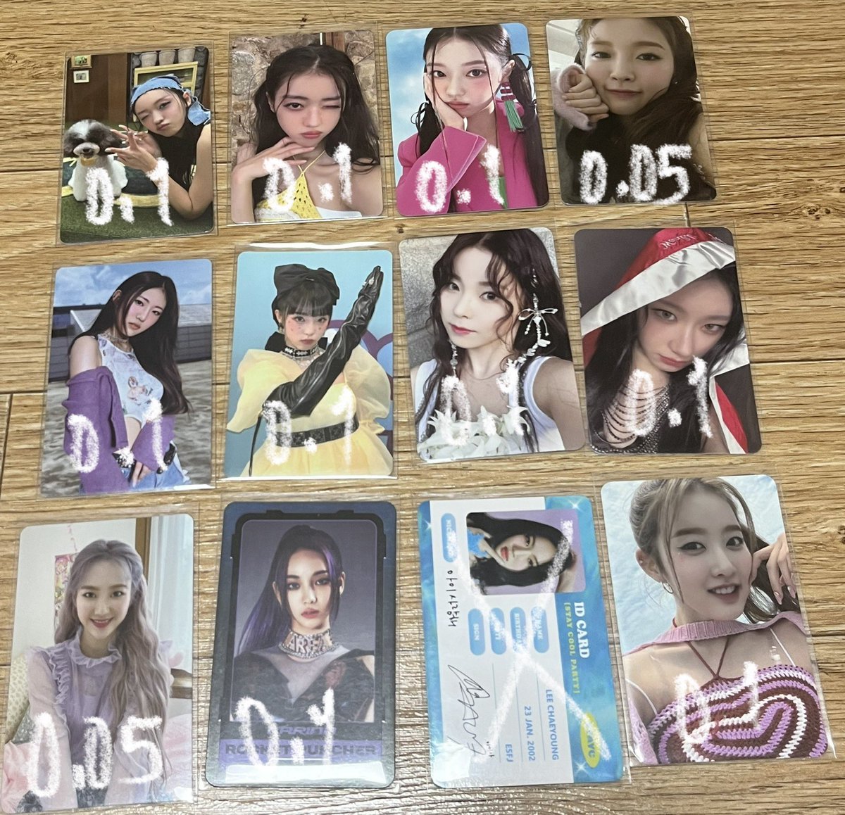 selingeulli's tweet photo. 여돌 공굿포카 싸게 양도해요

스테이씨 아이사 시은 , 에스파 카리나 , 있지 채령 , 엔믹스 규진 , 하이키 옐 , 오마이걸 유아 아린 지호 , 예나 포카 팔아요 !
편하게 연락주세용 네고 가능합니다 .ᐟ
#여돌 #공굿 #포카 #양도 #판매 https://t.co/k5xZTsfusW