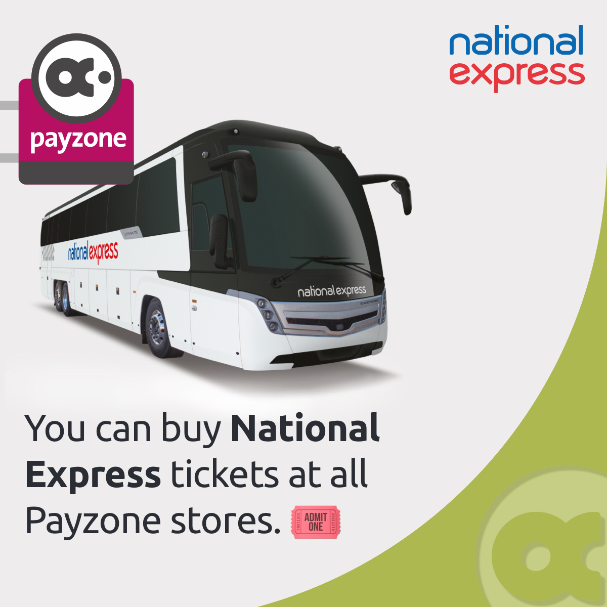 Planning a journey this month? You won't find @nationalexpress tickets at @postoffice branches anymore. But fear not, Payzone stores are your one-stop solution for hassle-free ticket purchases. Skip the lines and buy tickets from your local Payzone store! 🚌🌟 #Payzone