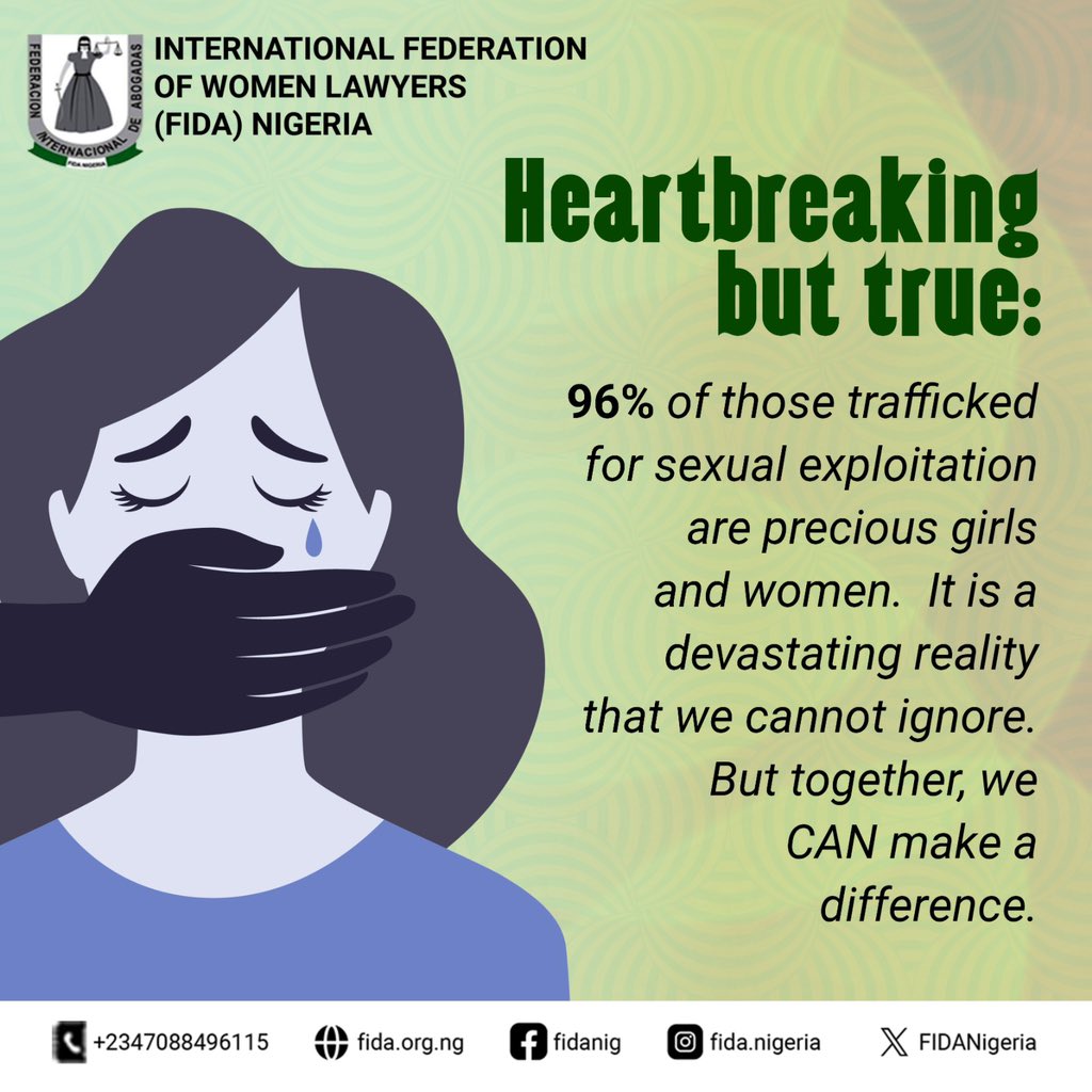It is a devastating reality that we cannot ignore. But together, we CAN make a difference.

#fidanigeria #EnoughIsEnough