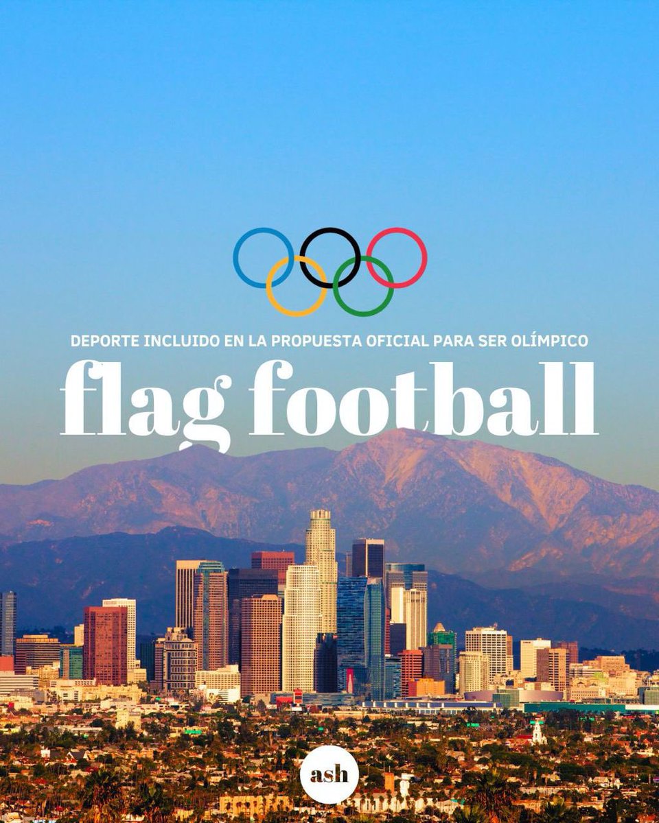 🙌🏻 OFICIAL 🙌🏻

Tras la votación del COI el flag football es deporte olímpico para Los Angeles 2028 🔥

Es hora de empezar a trabajar en serio con el flag y nuestras selecciones, la meta está clara <a href="/FEFA_Spain/">FEFA</a> 🇪🇸