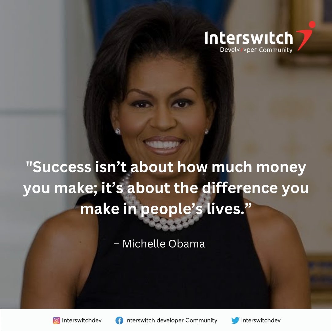 InterswitchDev's tweet image. Happy new week Devs ☺️
Today's quote emphasizes on the importance of empathy, kindness, and making a difference in the world.
Have a great week ahead.
#interswitchdevelopercommunity
#developercommunity
#interswitchdeveloper
#weeklyquote