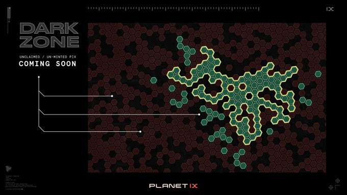 _Planet_ix0's tweet photo. Gravity Grade Genesis holders, buckle up! 🚀 Get ready for an exclusive treat - early access to an amazing feature allowing you to choose from the upcoming "Dark Zone" (unminted, un-generated, and inactive) PIX.Each week, enjoy 10 free PIX per Genesis. Exciting times ahead! 👀 https://t.co/MWHRU8QTmp
