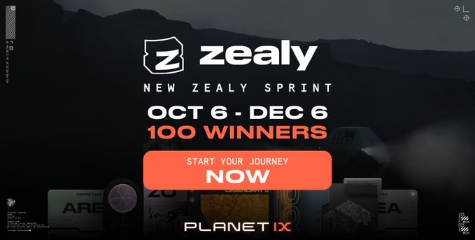 _Planet_ix0's tweet photo. Don't miss out on the final #PLANETIX Zealy Sprint of 2023! Join the adventure now and compete for the top 100 spots to win amazing prizes!🏆

⌛ Hurry, time is running out!
https://t.co/5E3UKNwAgH

$IXT #GameFi #P2E https://t.co/v63XITgqno
